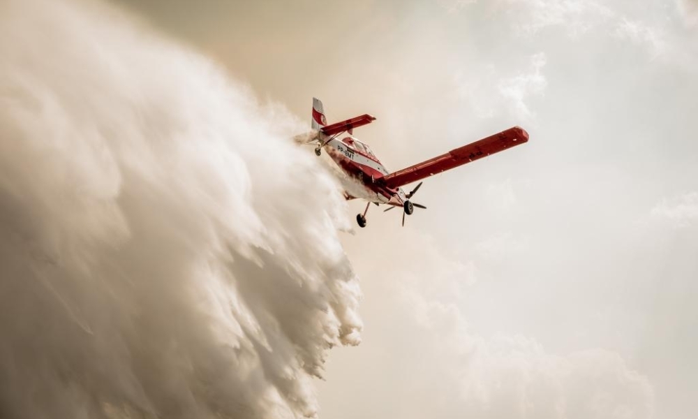 Bombeiros militares controlam focos de incêndio em três frentes na Serra do Roncador 