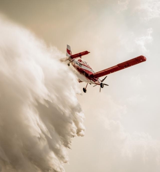 Bombeiros militares controlam focos de incêndio em três frentes na Serra do Roncador 