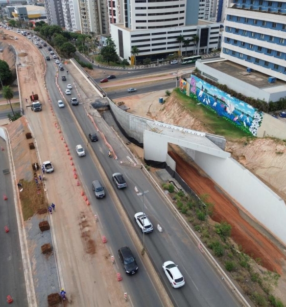 Trânsito em alça de acesso a Miguel Sutil será interrompido nesta sexta-feira (12) e sábado (13)