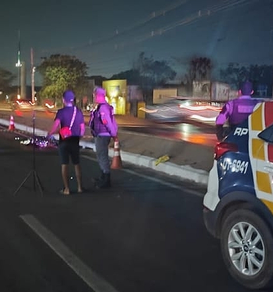 Pedestre morre após ser atropelado por moto e três carros em Cuiabá