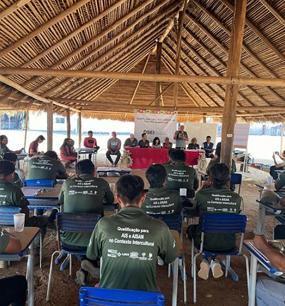 SES promove qualificação de agentes indígenas de saúde no Alto Xingu