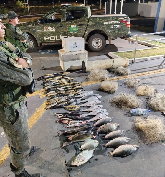 Operação no Teles Pires apreende 157 peixes e gera multa de R$ 40 mil em Itaúba