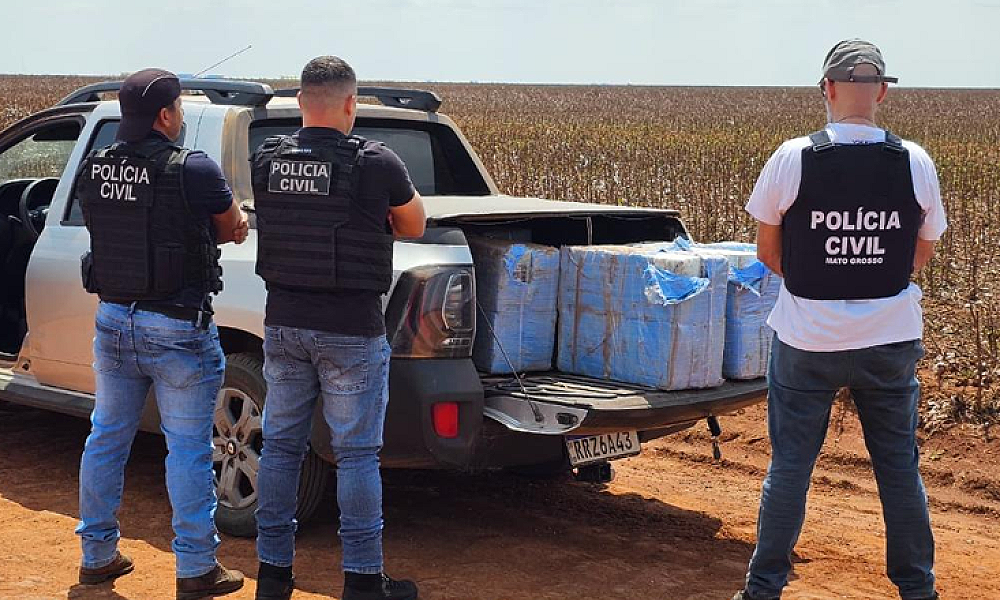 Polícia prende homem com 240 tabletes de skank em Campos de Júlio