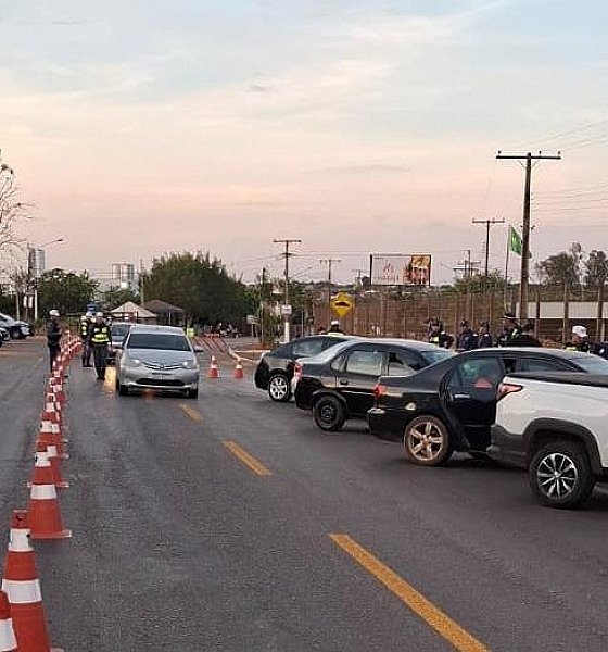 Operação Lei Seca resulta em seis presos por embriaguez ao volante e 47 veículos removidos