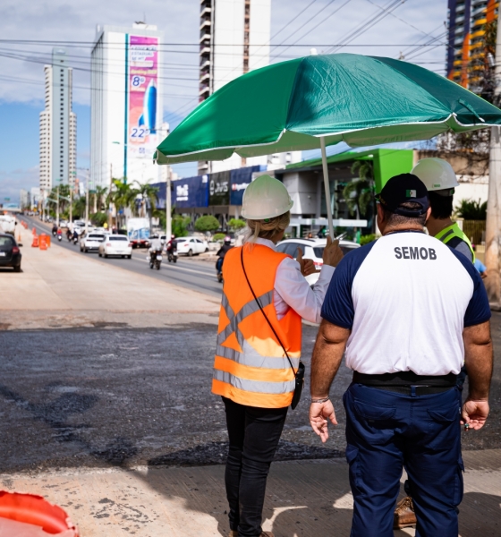 Avenida do CPA terá mudanças no trânsito com desativação de retornos para avanço das obras do BRT