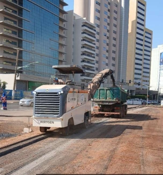 Trânsito será alterado em dois retornos da Avenida do CPA para continuidade das obras do BRT