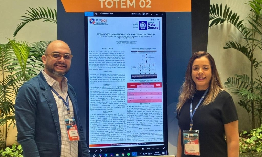 Estudo de servidores da SES é reconhecido nacionalmente