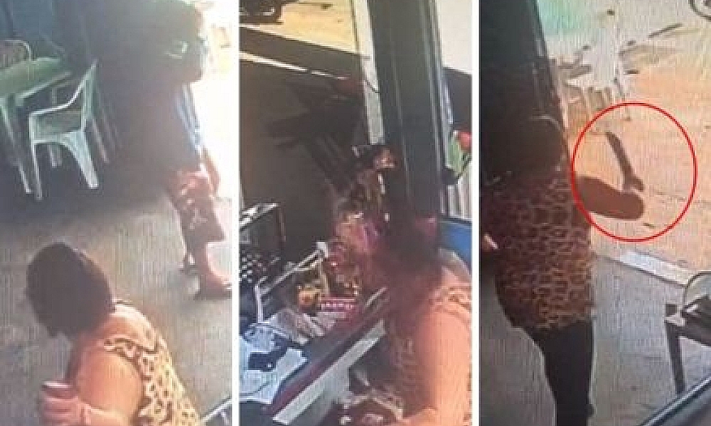 Dona de mercado reage a assalto e expulsa ladrões com facão