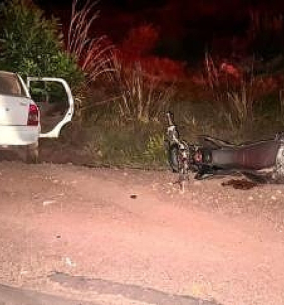 Casal morre após ser atingido por veículo na BR-163