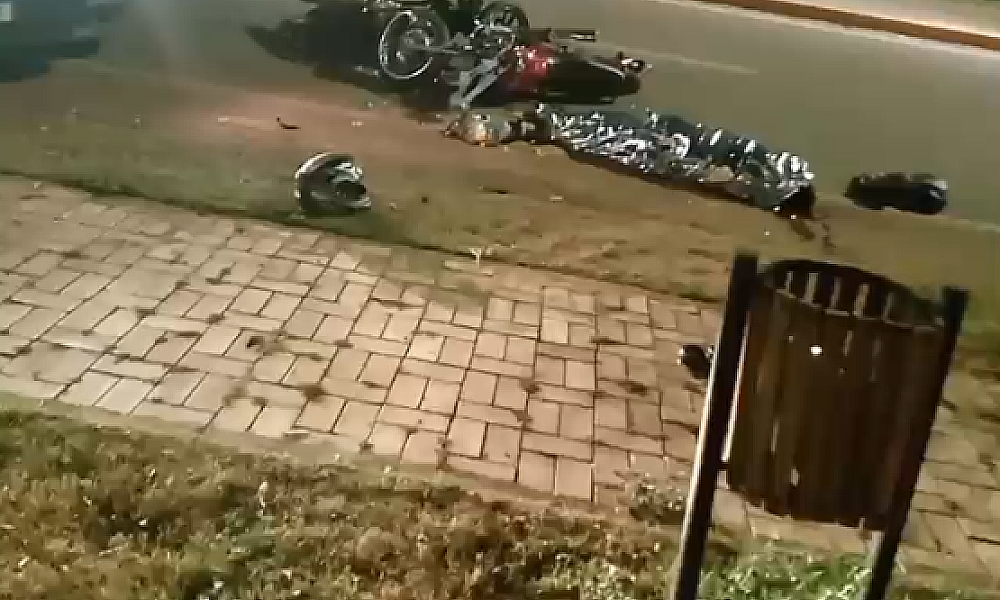 Colisão entre motos deixa morto e ferido grave em Rondonópolis