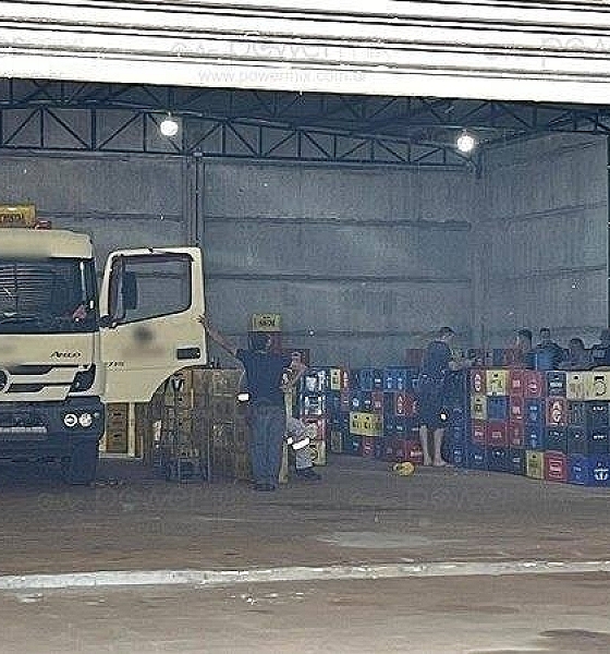 Depósito usado para bebidas adulteradas é fechado pela PM em Nova Mutum