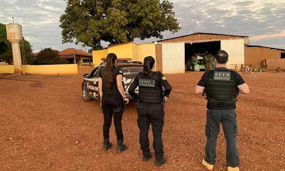 Polícia prende quadrilha que furtava defensivos agrícolas em fazendas de MT