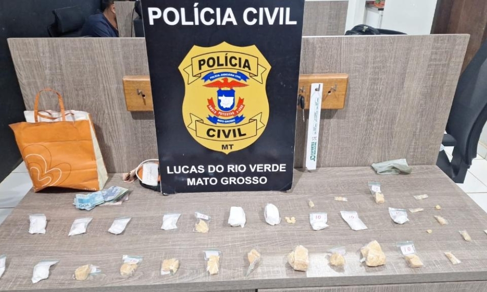 Polícia Civil prende motorista de aplicativo que realizava entrega de drogas