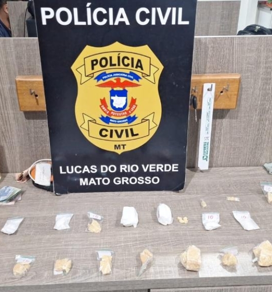 Polícia Civil prende motorista de aplicativo que realizava entrega de drogas