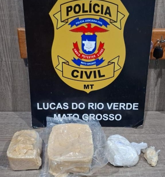 Polícia Civil identifica e fecha ponto de venda de drogas em Lucas do Rio Verde
