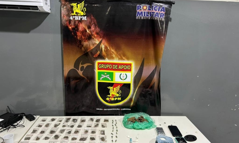 Polícia Militar prende faccionado por tráfico de drogas em Várzea Grande