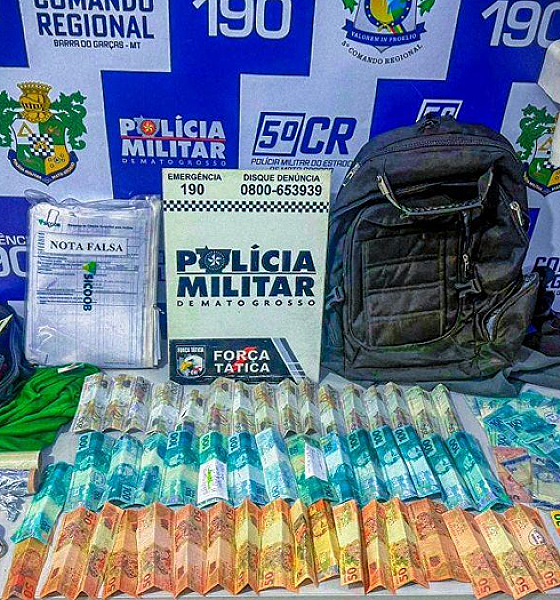 Força Tática prende faccionado com drogas e dinheiro furtado de agência bancária