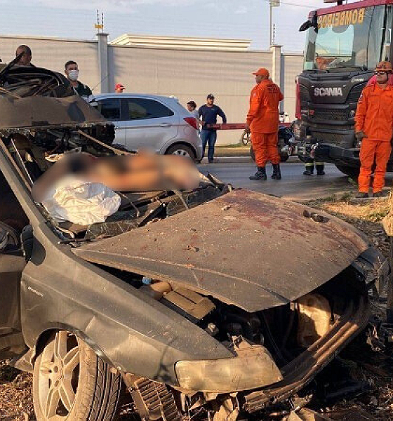 Motorista morre após perder controle do carro na Avenida das Torres