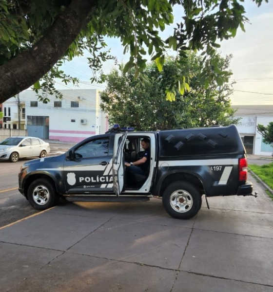 Polícia Civil cumpre mandado de prisão e o suspeito acaba pego em flagrante com drogas