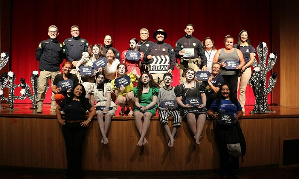 Escola Estadual de Lucas do Rio Verde vence 4 categorias no Fetran 2025