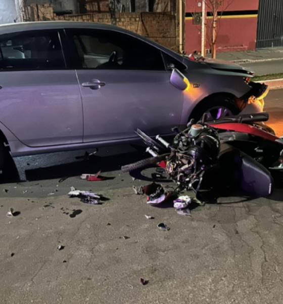 Mulher morre em acidente de trânsito ao pilotar moto na contramão em Pontes e Lacerda