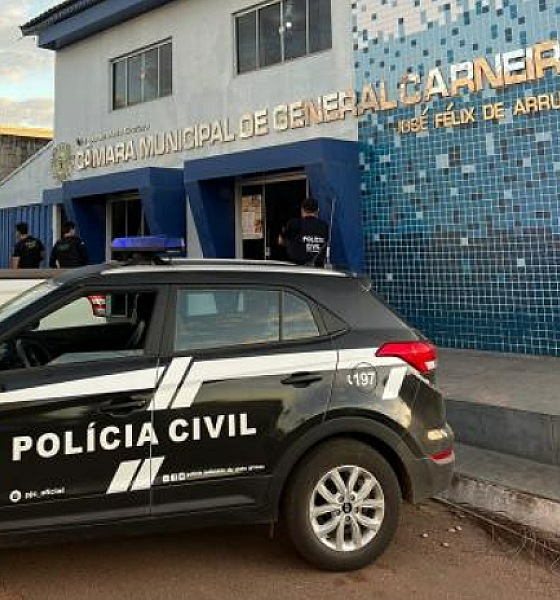 Presidente da Câmara Municipal é alvo de operação que apura fraude em concurso