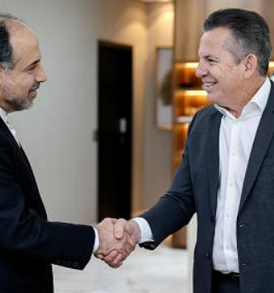Governador apresenta potencial para novos investimentos em MT ao embaixador do Irã