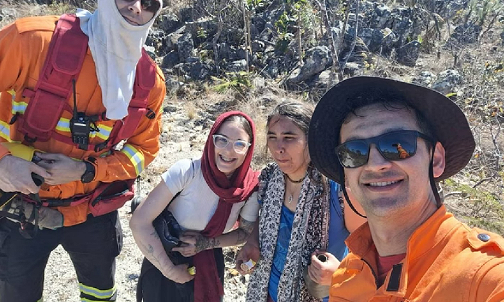 Turistas são resgatadas após se perderem em trilha na Chapada