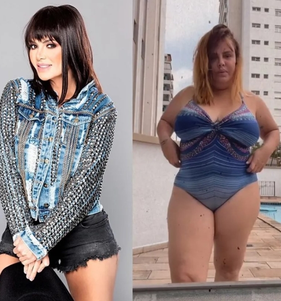 Valentina Francavilla, ex-assistente de Ratinho, mostra mudança no corpo e fala sobre preconceito