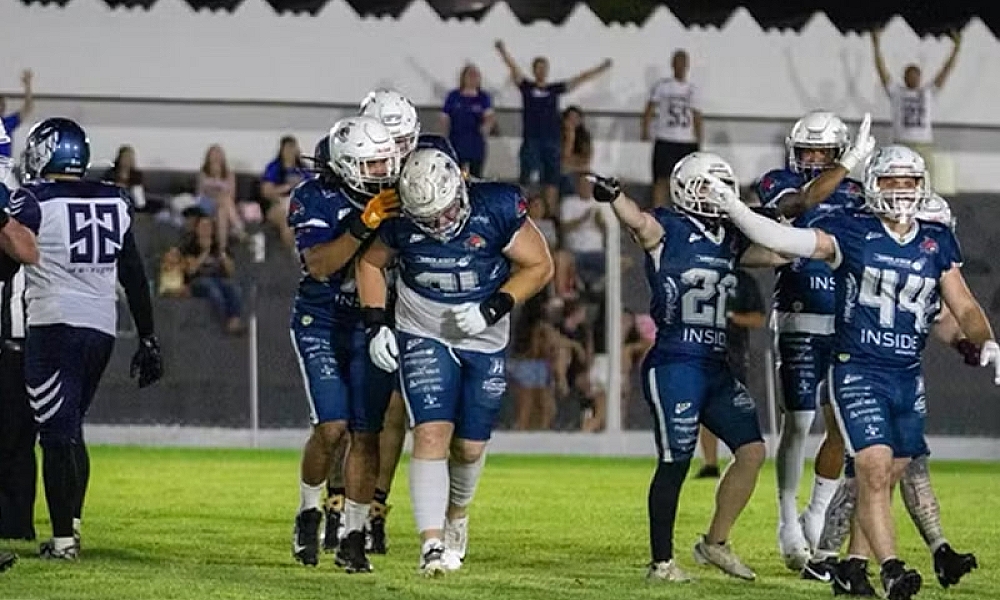 Rondonópolis Hawks fatura bicampeonato do Centro-Oeste da Superliga de Futebol Americano  