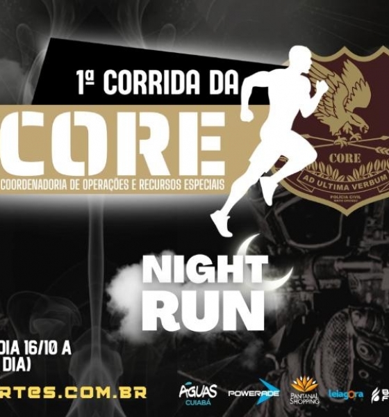 Polcia Civil abre inscries para a 1 Corrida da Core