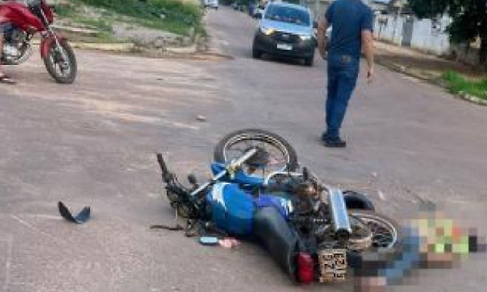 Menino de 11 anos morre em acidente entre moto e caminhão em Guarantã do Norte