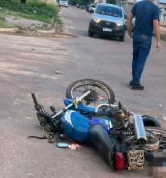 Menino de 11 anos morre em acidente entre moto e caminhão em Guarantã do Norte
