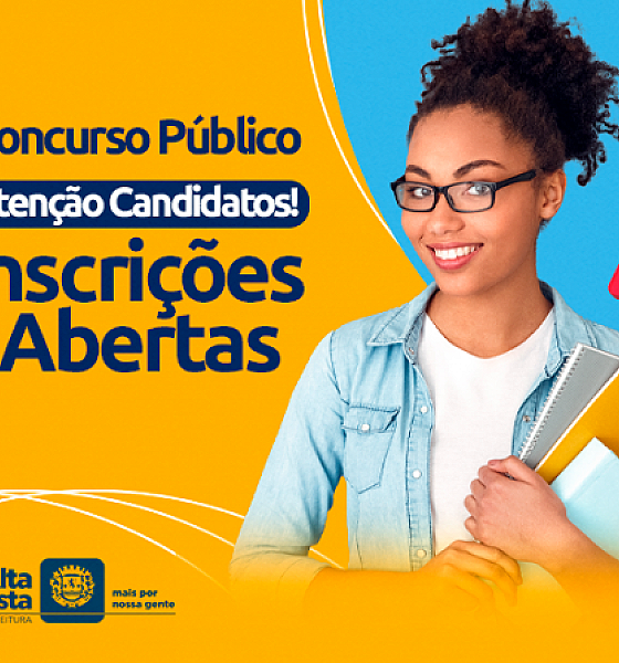 Inscrições para o Concurso Público da Prefeitura de Alta Floresta estão abertas