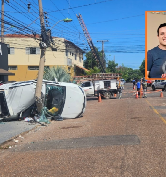 Casal morre após capotamento em cruzamento do CPA 1, em Cuiabá (Vídeo)