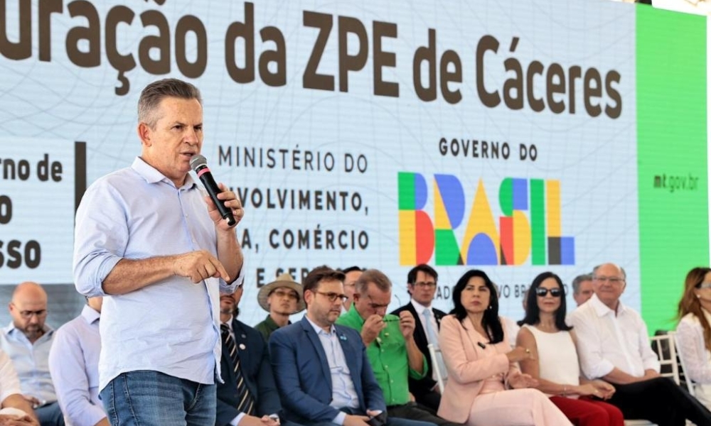 “A ZPE é um marco para a industrialização de Mato Grosso”, afirma governador