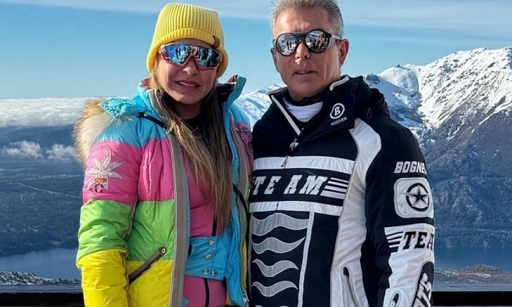 Bicheiro Rogério Andrade desfila na mais chique estação de Bariloche