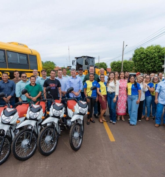 Deputado Max Russi entrega motocicletas a agentes de saúde e endemias em Novo São Joaquim