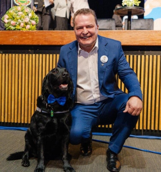 Max Russi anuncia construção do 1º hospital veterinário público de Mato Grosso durante o Summit 2025