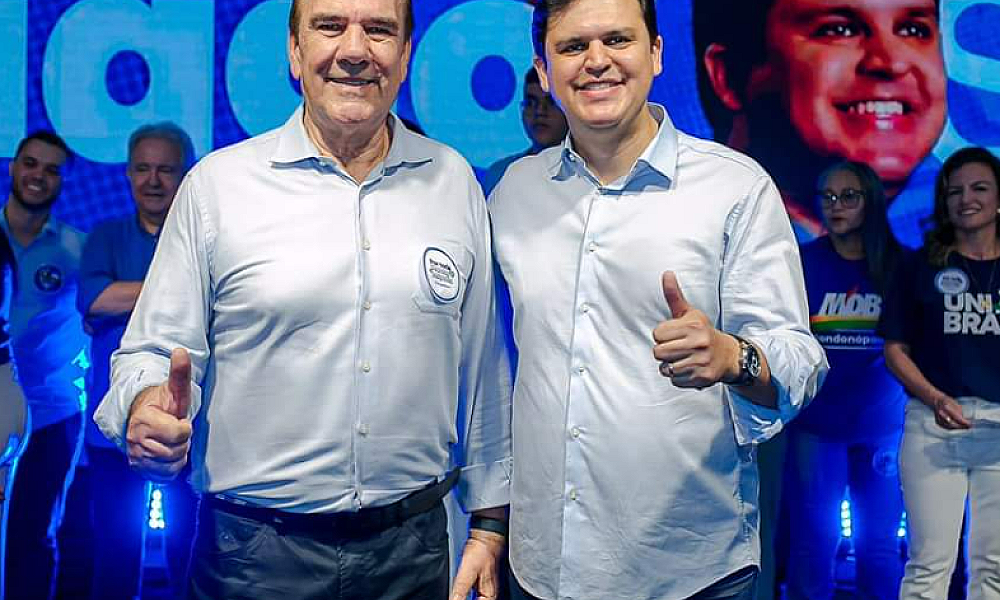 Junto de Thiago Silva, Luizão vai trabalhar para o desenvolvimento econômico de Rondonópolis