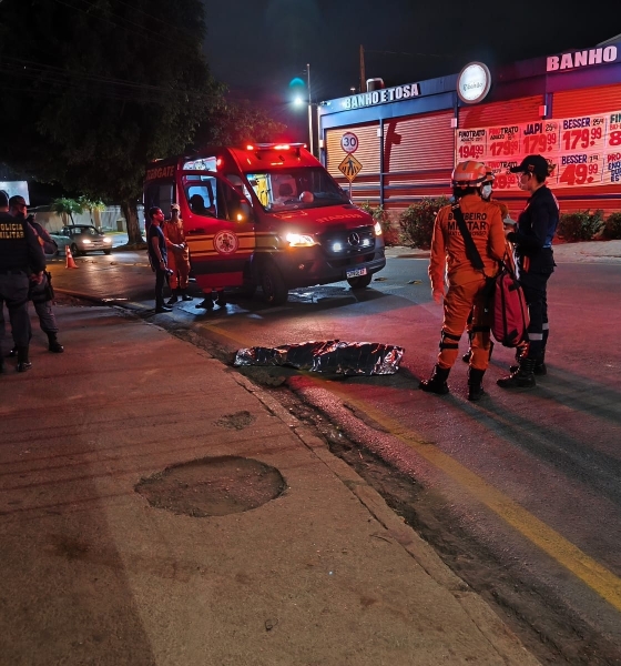 Motociclista morre após perder o controle da moto ao tentar evitar colisão