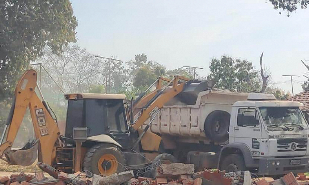 Fiscalização flagra obra ilegal em área de preservação em MT; três detidos e multados