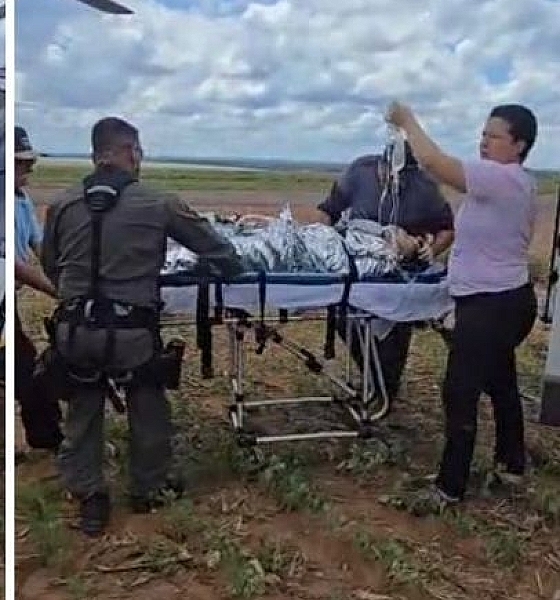 Trabalhador é resgatado após acidente em silo de fazenda em MT