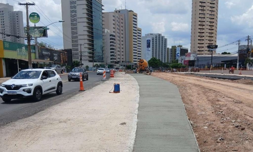 Obras de implantação do Sistema BRT estão com 5 frentes de serviço em andamento