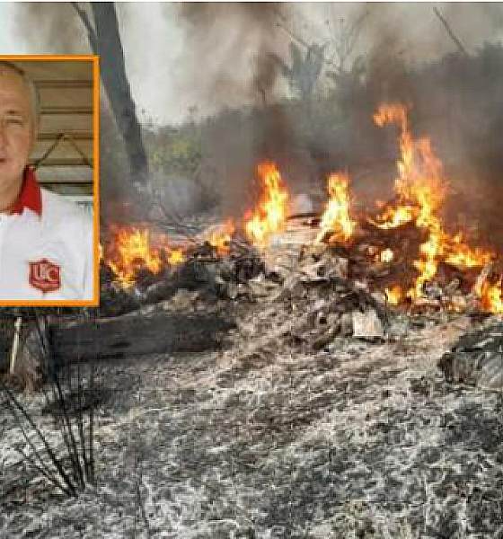 Acidente aéreo resulta na morte de empresário, piloto e 2 netos em área rural de Mato Grosso