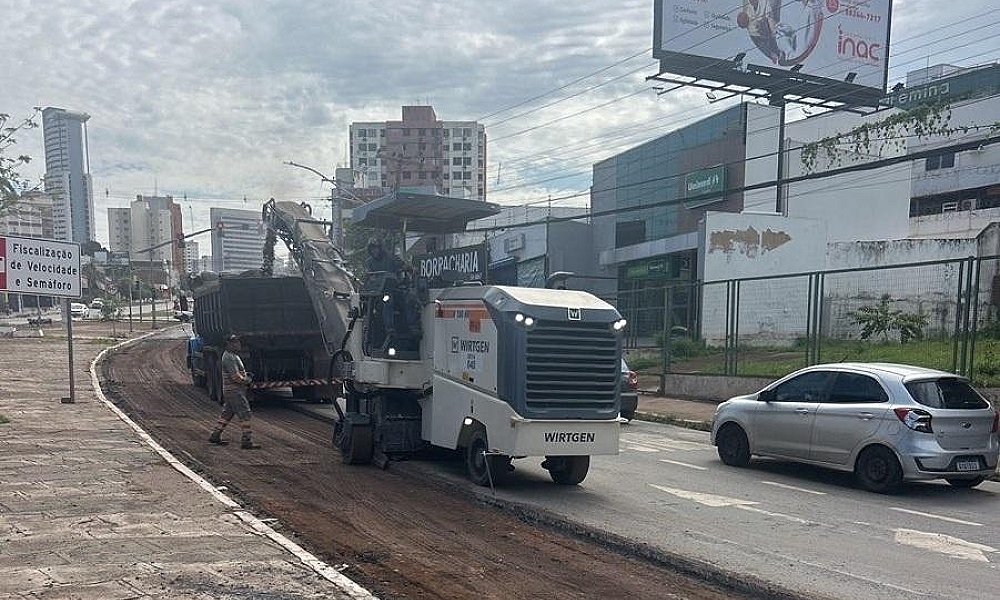 Obras vão recuperar asfalto de avenidas e melhorar drenagem em Cuiabá