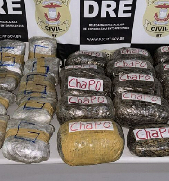 Dois são presos transportando carga de R$ 500 mil de ‘supermaconha’ no MT