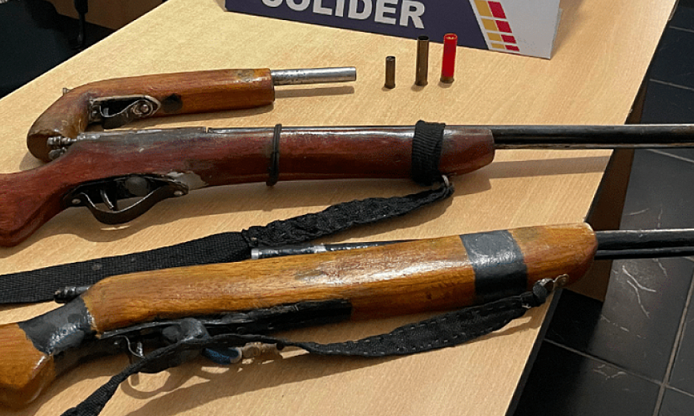 Acusado de ameaçar a esposa é preso com três armas no Nortão