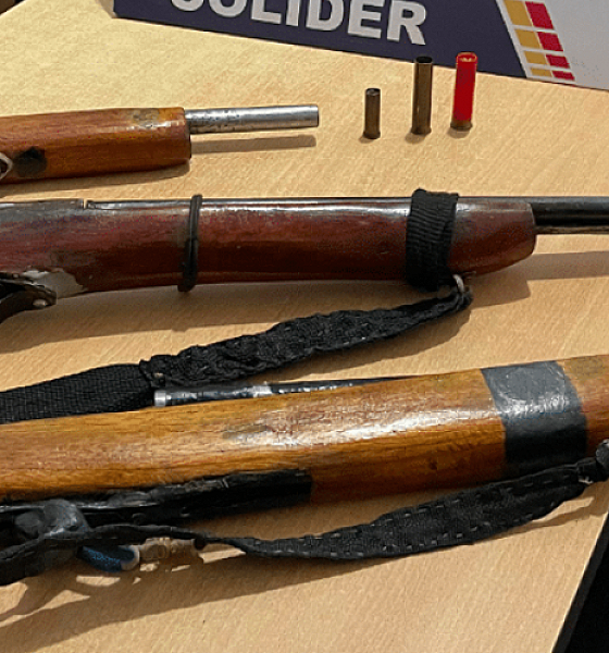 Acusado de ameaçar a esposa é preso com três armas no Nortão