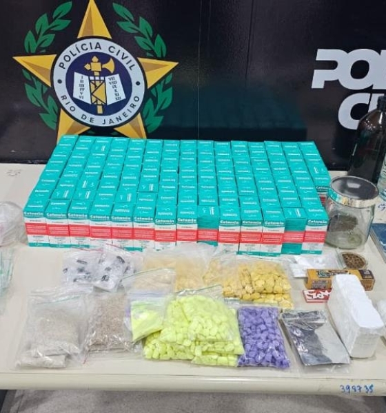 Traficante do Rio de Janeiro alvo de operação da Polícia Civil de Mato Grosso é preso com grande quantidade de drogas